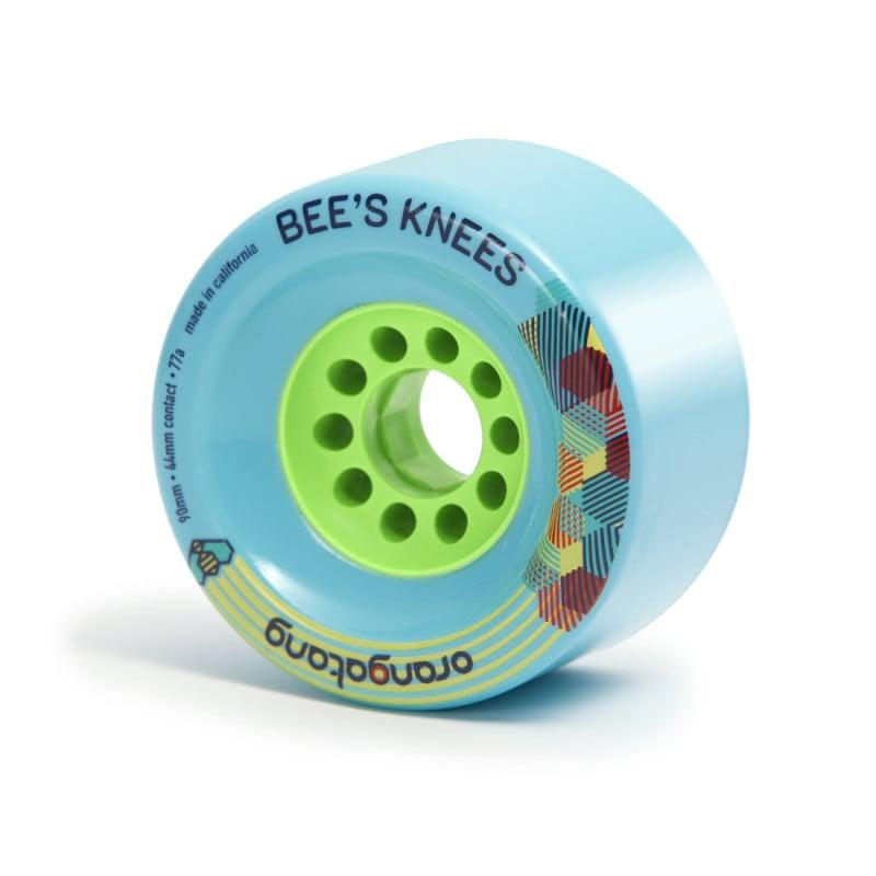 Orangatang Bees Knees 90mm Longboard Rollen (Blau).jpg